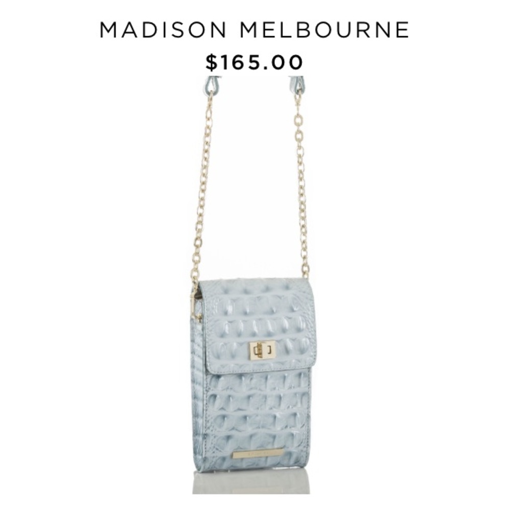 Brahmin Madison Sky Melbourne Crossbody - Picture 4 of 8